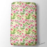Watercolour Floral Printed Fabric